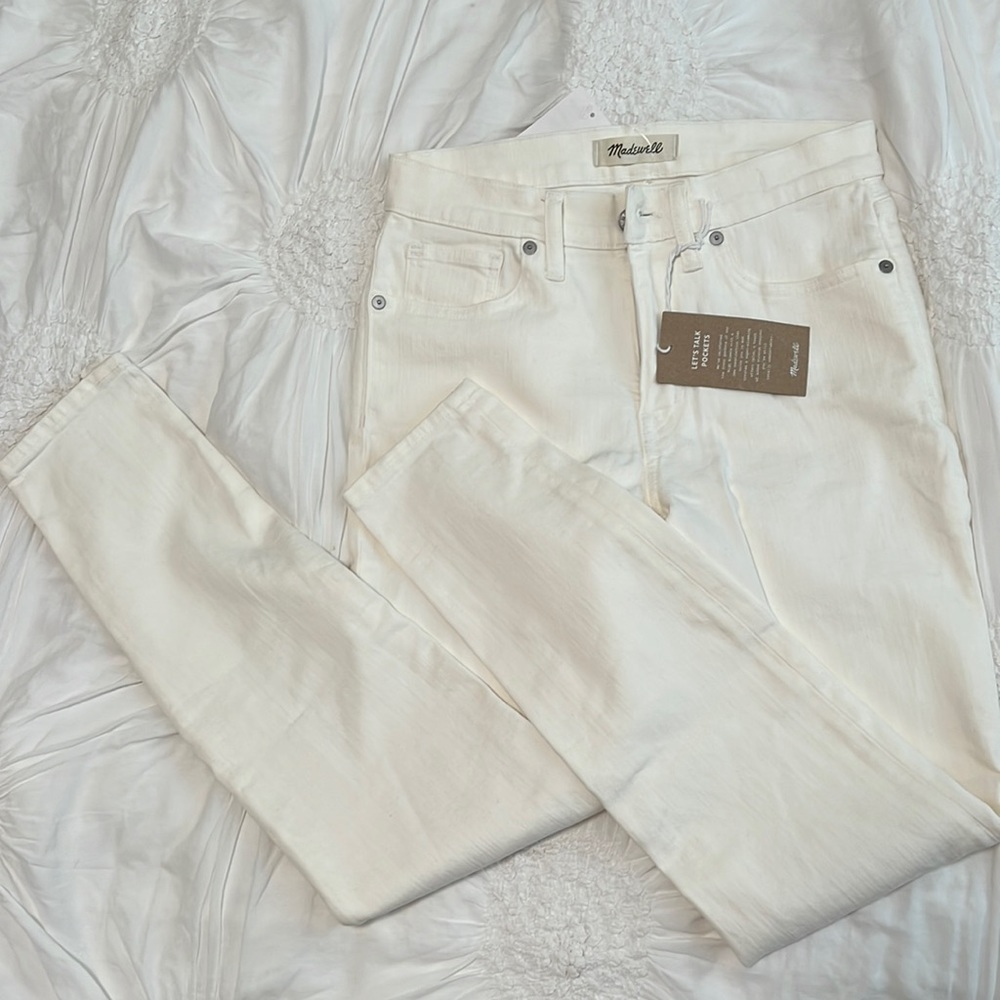 NWT White Madewell Jeans